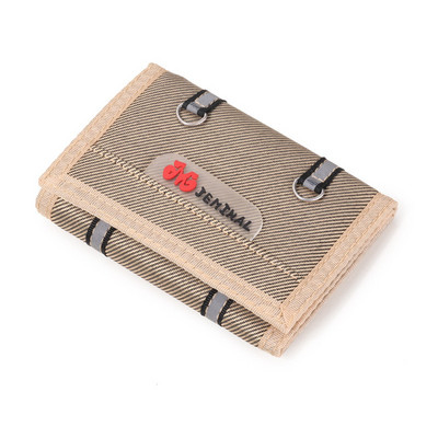 Drobinė vyriška piniginė su lipduku