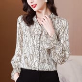 Naiste elegantne nööbiga särk