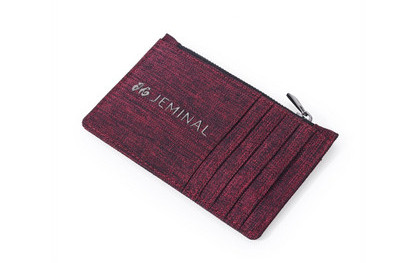 Férfi textil hitelkártya pénztárca