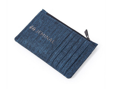 Férfi textil hitelkártya pénztárca