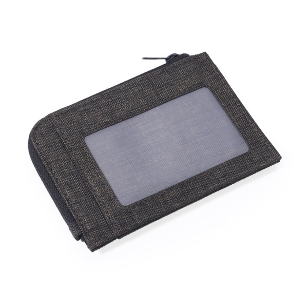 Férfi textil hitelkártya pénztárca