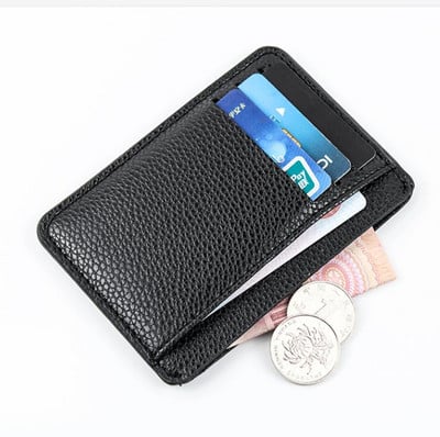 Vyriška odinė piniginė su užtrauktuku