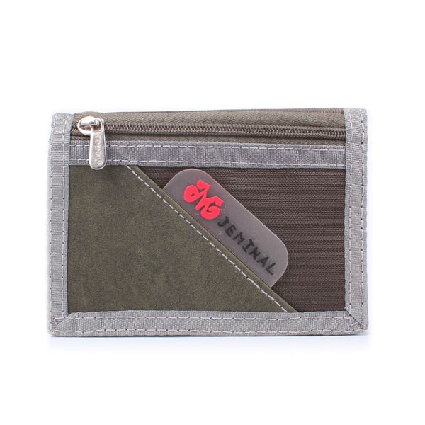 Vászon férfi pénztárca érme zsebbel