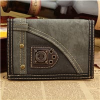 Vyriška laisvalaikio piniginė su velcro užsegimu