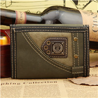 Vyriška laisvalaikio piniginė su velcro užsegimu