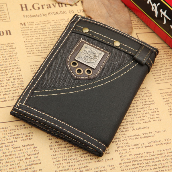 Vyriška laisvalaikio piniginė su velcro užsegimu