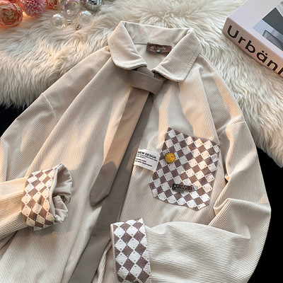 Sieviešu plats velveta krekls