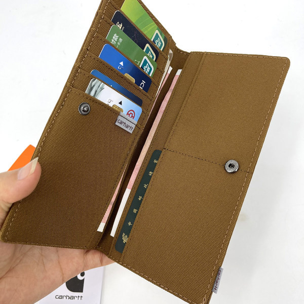 Naujo modelio tekstilinė piniginė su užrašu vyrams