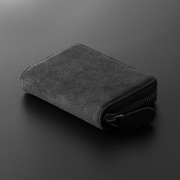 Tõmblukuga meeste dokumendirahakott