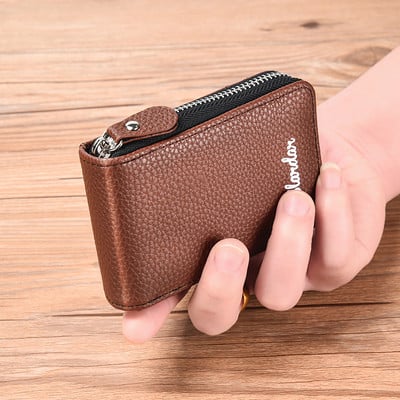 Meeste väike tõmblukuga rahakott