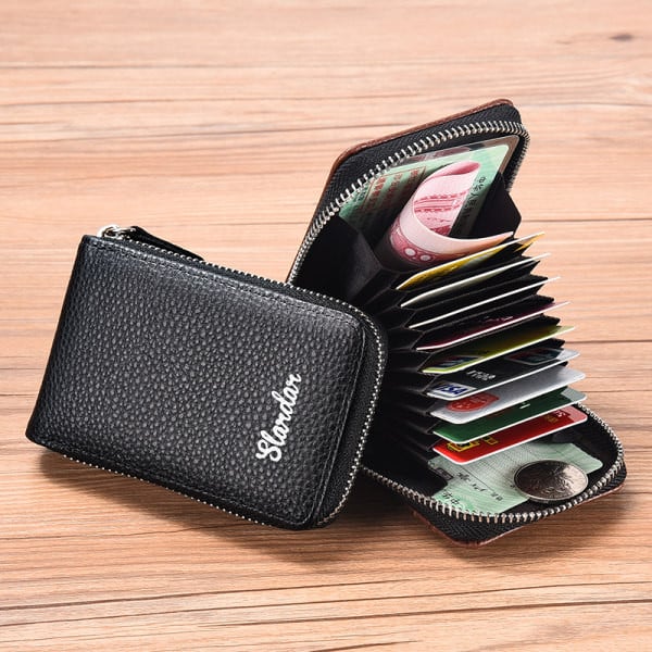 Meeste väike tõmblukuga rahakott