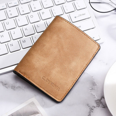 Kožni muški novčanik pogodan za kreditne kartice