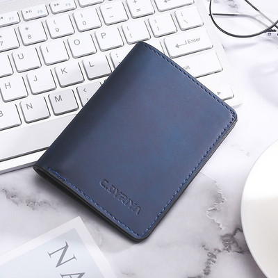 Kožni muški novčanik pogodan za kreditne kartice