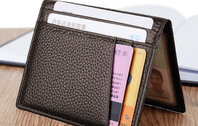 Meeste nahast kott dokumentide ja krediitkaartide hoidmiseks