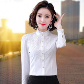 Elegantne tikandi ja nööpidega särk