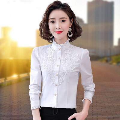 Elegantne tikandi ja nööpidega särk