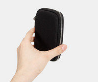 Tekstilinė mini piniginė skirta dokumentams ir raktams laikyti vyrams