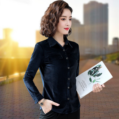 Dviejų spalvų moteriški dryžuoti marškiniai