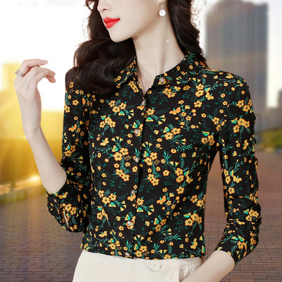 Új modell női ing virágmintával