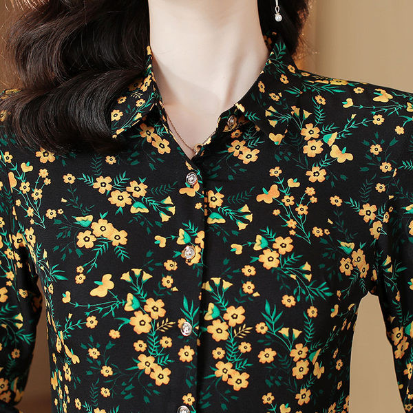 Új modell női ing virágmintával