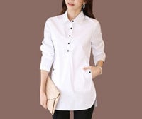 Naiste vabaaja särk – klassikalise kraega