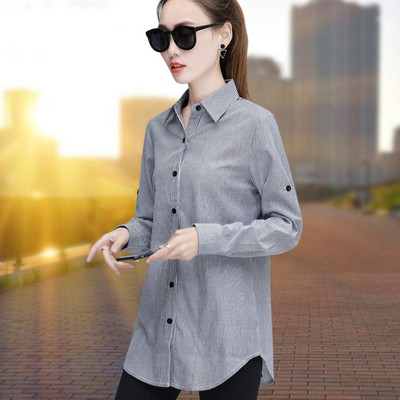 Cămașă de damă cu guler clasic în diferite culori