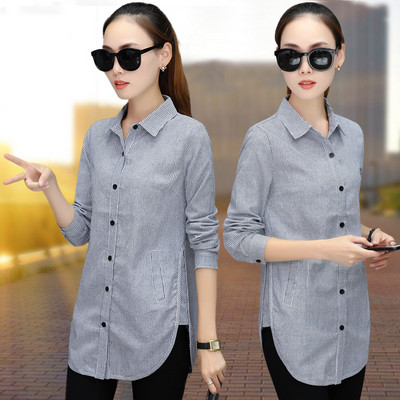 Cămașă de damă cu guler clasic în diferite culori