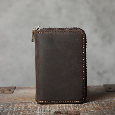 Cipzáras férfi pénztárca két színben