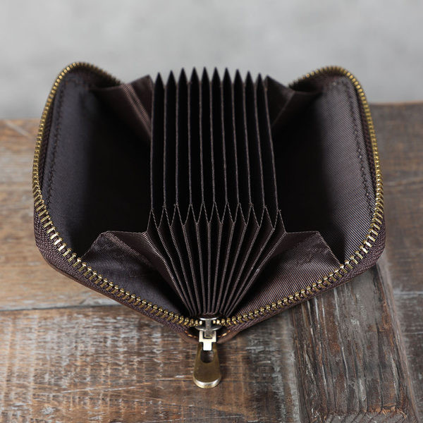 Cipzáras férfi pénztárca két színben