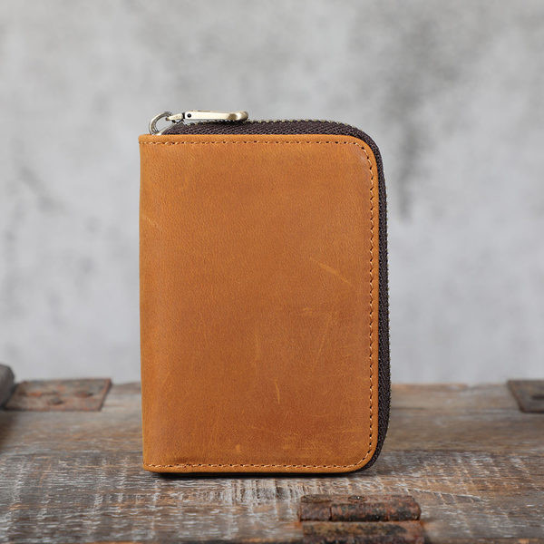 Cipzáras férfi pénztárca két színben