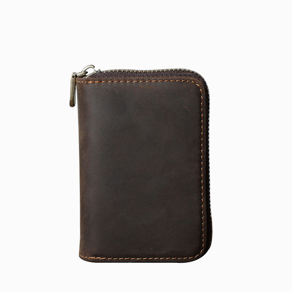 Cipzáras férfi pénztárca két színben