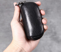 Δερμάτινο μίνι πορτοφόλι για αποθήκευση νομισμάτων και κλειδιών