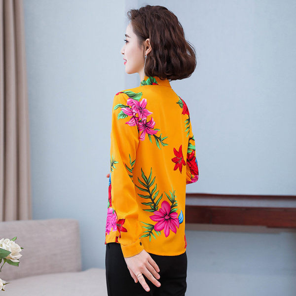 Virágos motívumú női ing