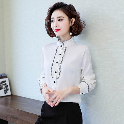 Modern női ing fürtökkel, többféle színben