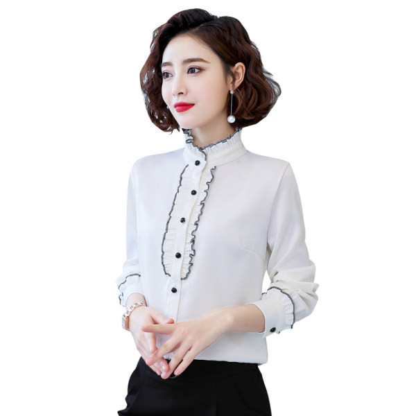 Modern női ing fürtökkel, többféle színben