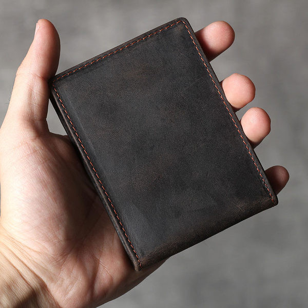 Alkalmi bőr pénztárca férfi felirattal