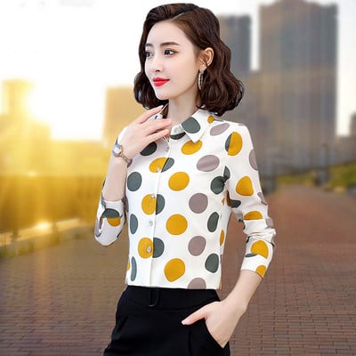 Naiste liibuv pikkade varrukatega särk – palju värve