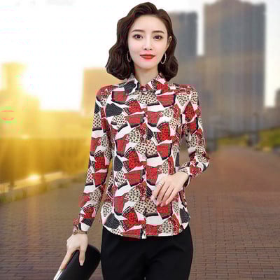 Naiste liibuv pikkade varrukatega särk – palju värve