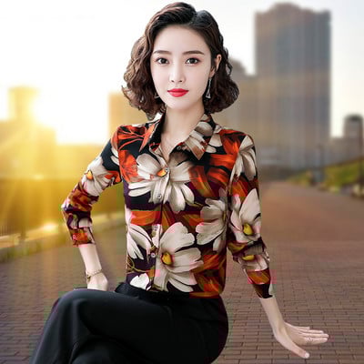 Naiste liibuv pikkade varrukatega särk – palju värve