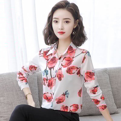 Naiste liibuv pikkade varrukatega särk – palju värve