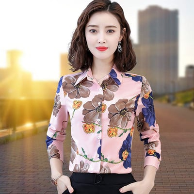 Naiste liibuv pikkade varrukatega särk – palju värve