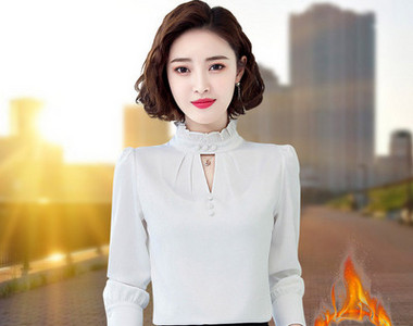 Naujo modelio moteriški marškiniai aukšta apykakle – keli modeliai