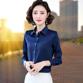 Švaraus rašto moteriški marškinėliai ilgomis rankovėmis