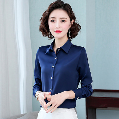 Švaraus rašto moteriški marškinėliai ilgomis rankovėmis