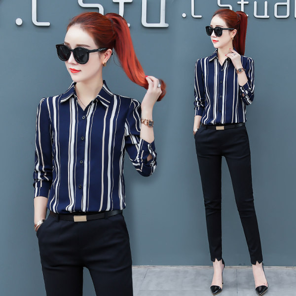 Moteriški šifoniniai marškinėliai – kelių spalvų