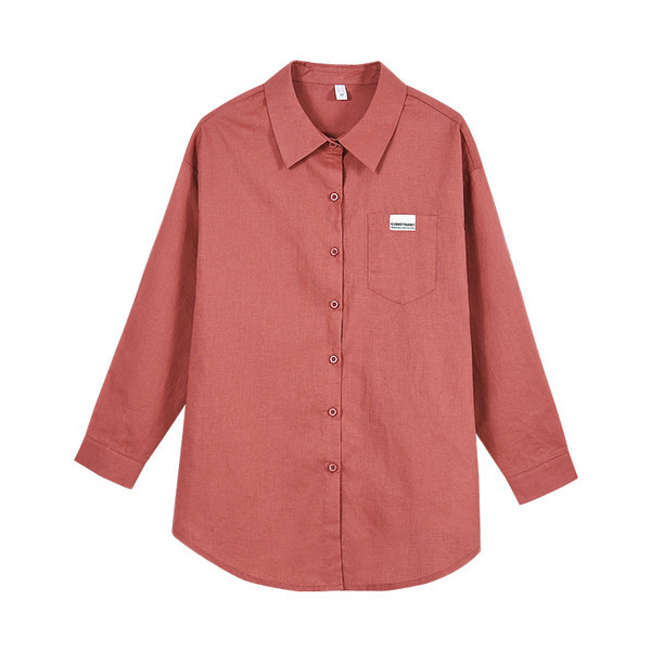 Laia mustriga naiste nööpidega särk