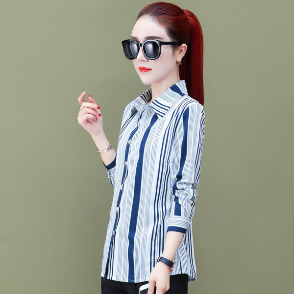 Női ing klasszikus gallérral