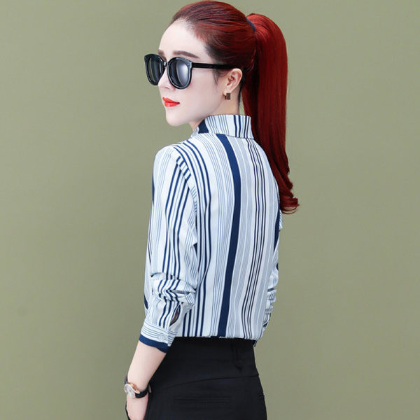 Női ing klasszikus gallérral