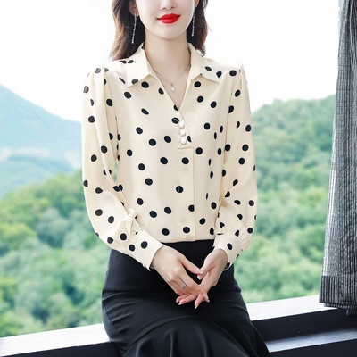 Elegantiški moteriški marškinėliai su V formos iškirpte