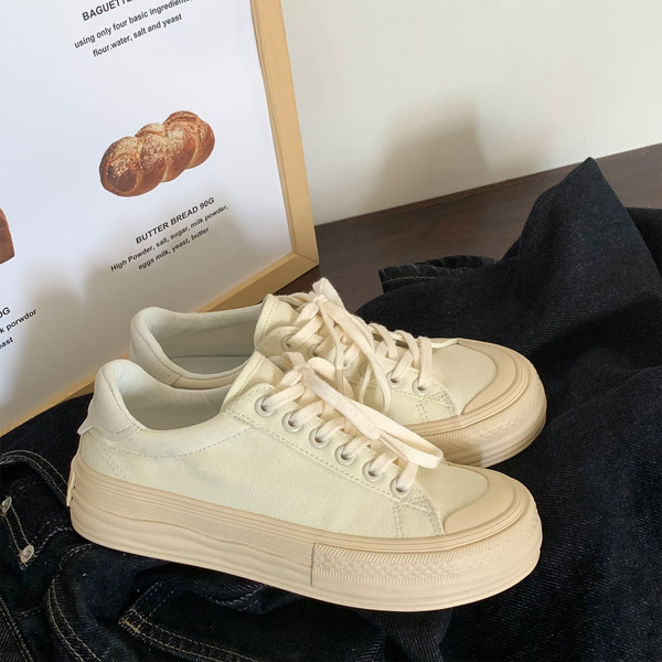 Naiste vabaaja kõrge kontsaga nööriga tossud